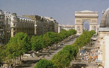 Itinerari parigi: Champs Elysees 